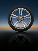Porsche Panamera with 911 Turbo II Wheels 2009 года